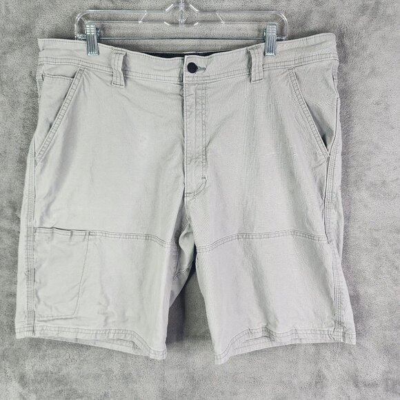 Men's Terrain Gear Gray Cargo Shorts 11" Inseam Size 38 - Picture 2 of 12